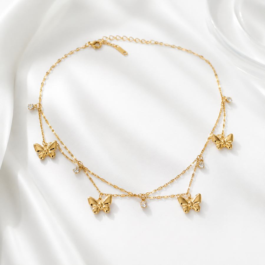 Floral Layered Necklace