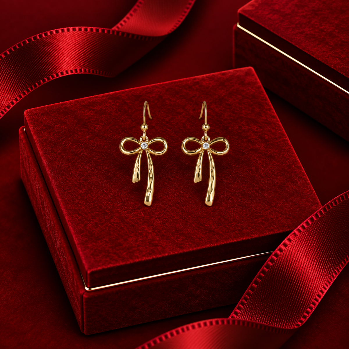Bow Stud Earrings