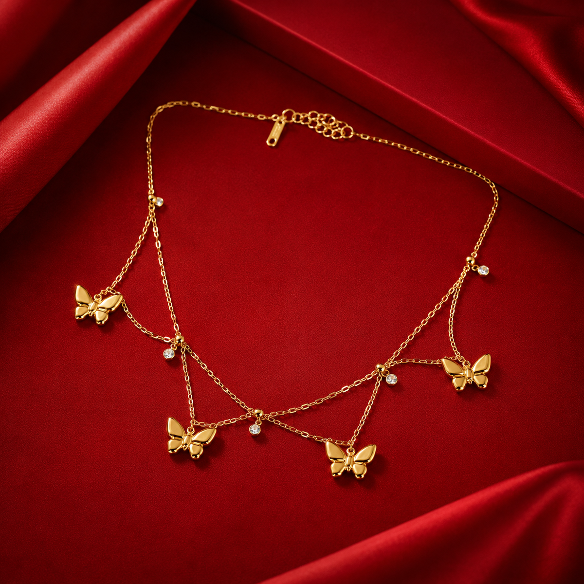 Floral Layered Necklace