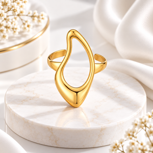 Open Curve Ring