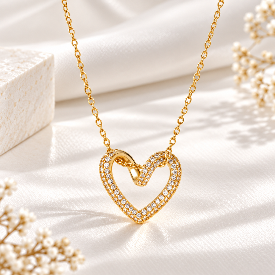 Heart Frame Necklace