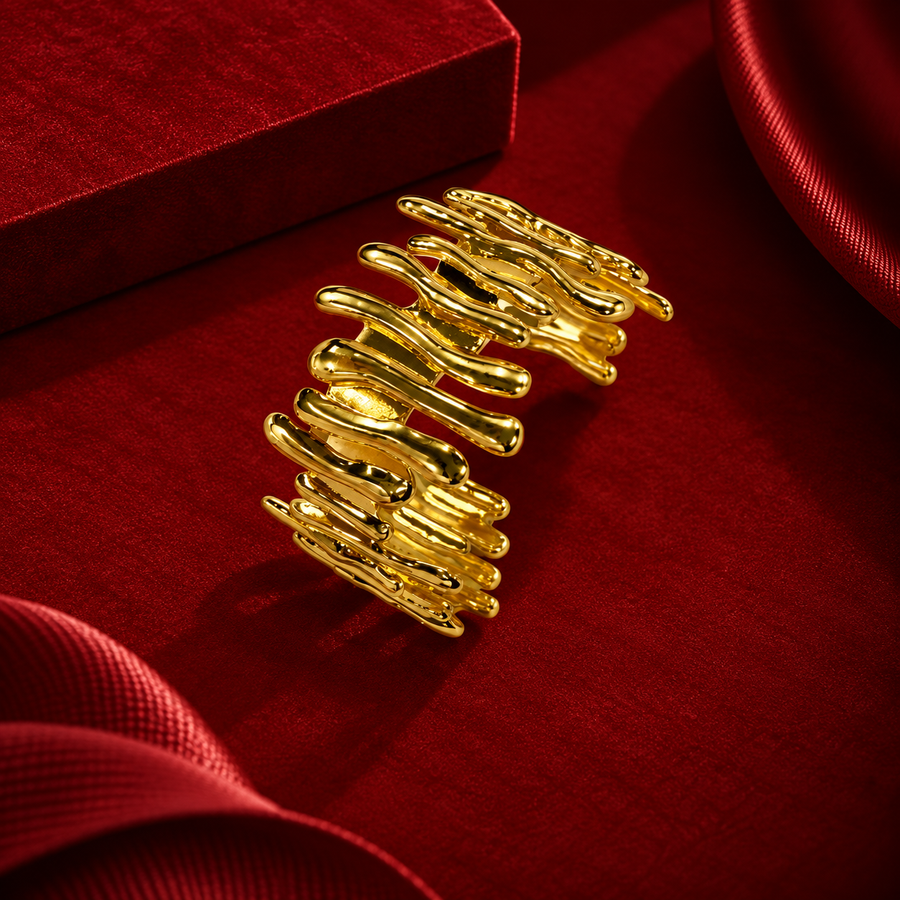 Ribbon Cuff Bracelet