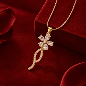 Bow Twist Necklace
