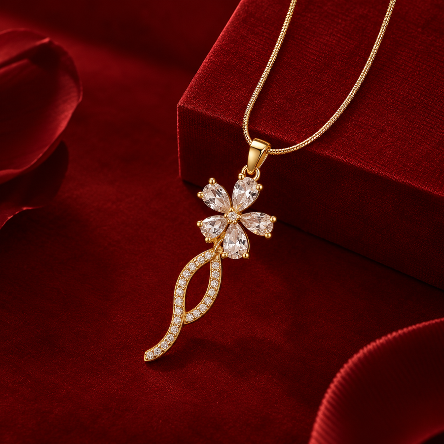 Bow Twist Necklace