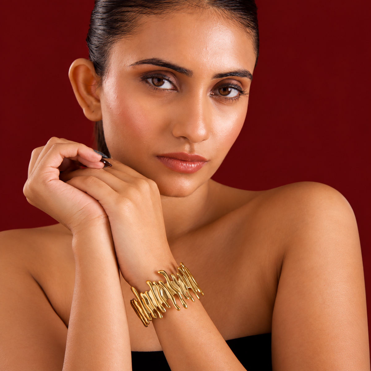 Ribbon Cuff Bracelet