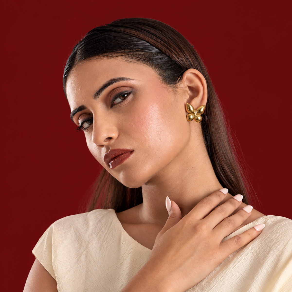 Butterfly Stud Earrings