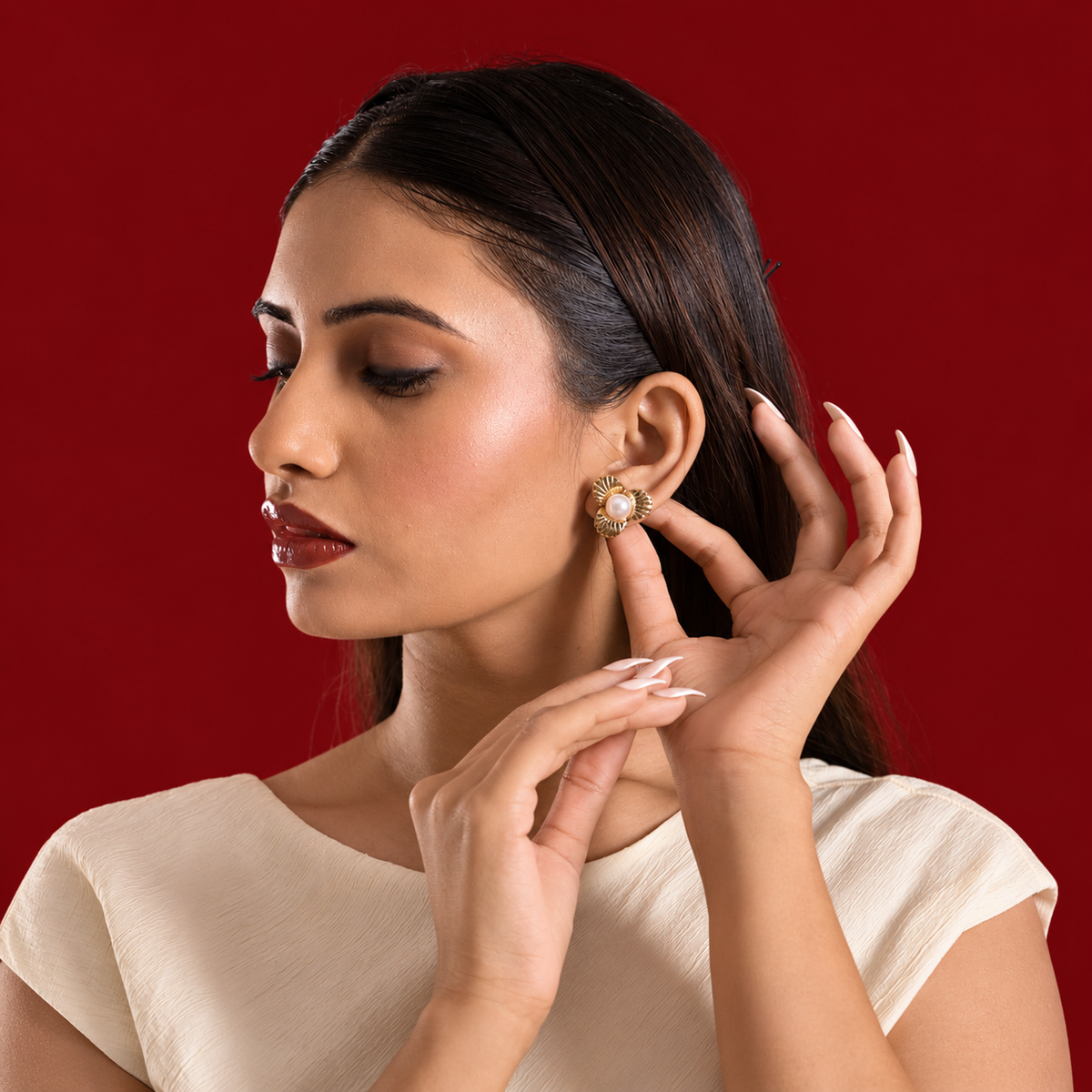 Pearl Bloom Earrings