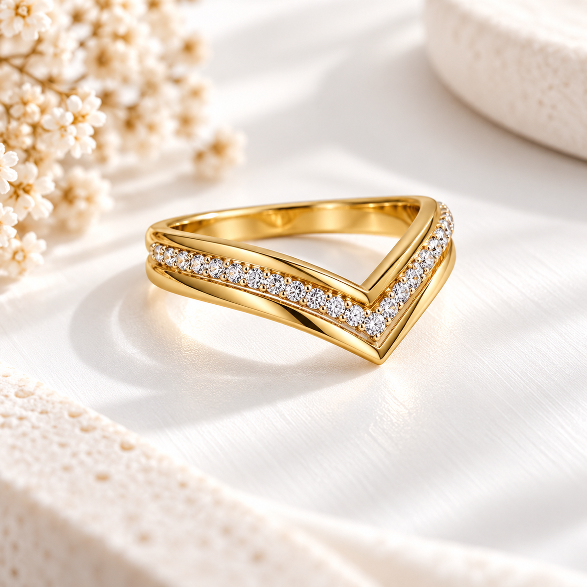 V-Line Ring