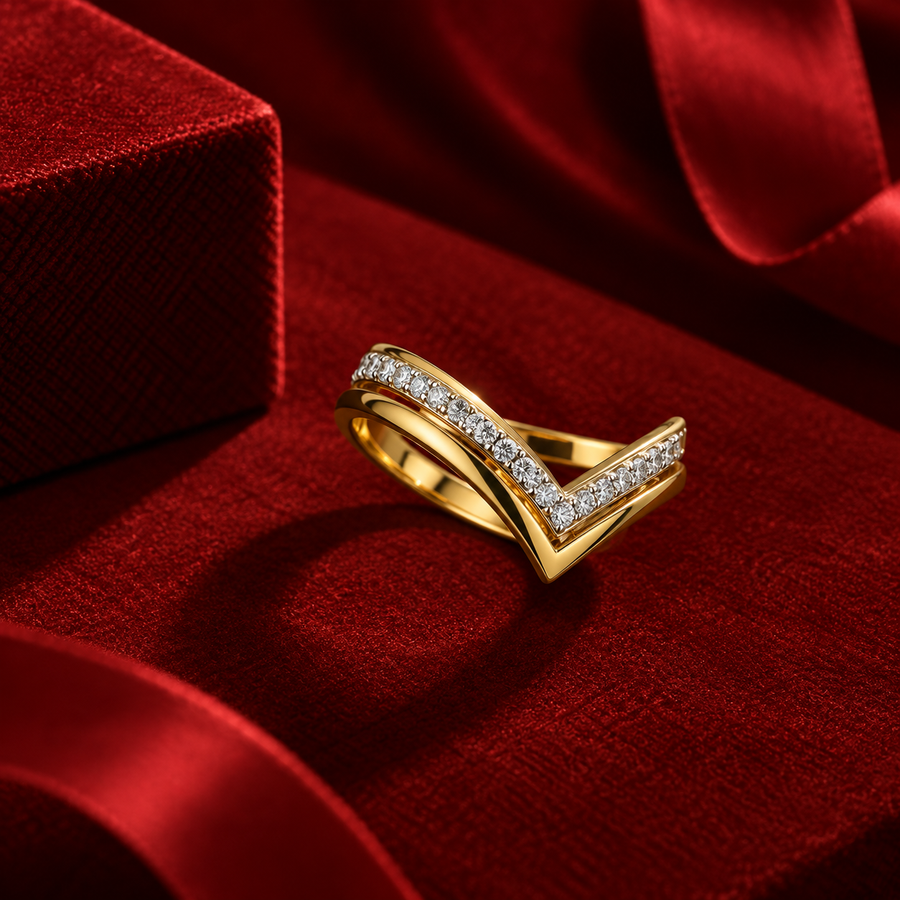 V-Line Ring