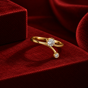 Delicate Glow Ring
