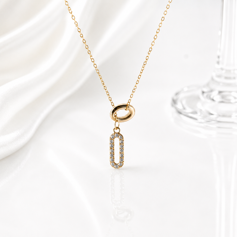 Bar Link Necklace