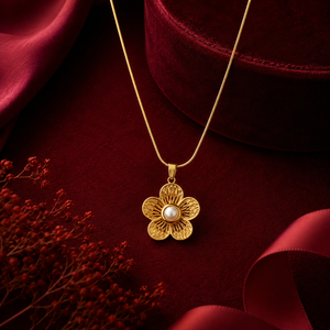Floral Charm Necklace