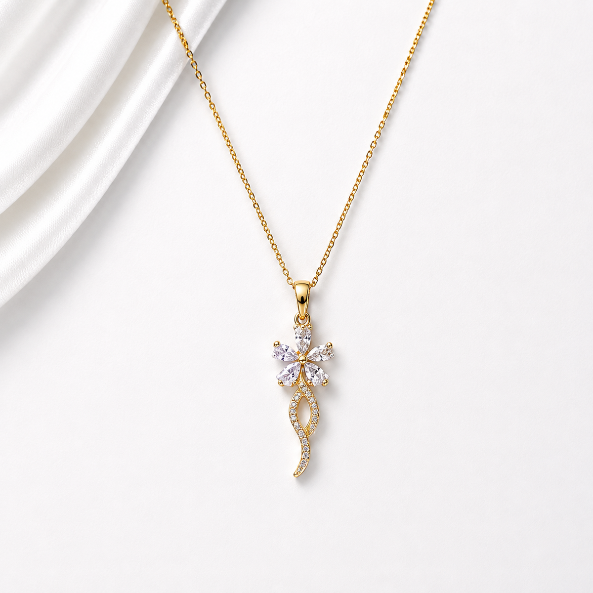 Bow Twist Necklace
