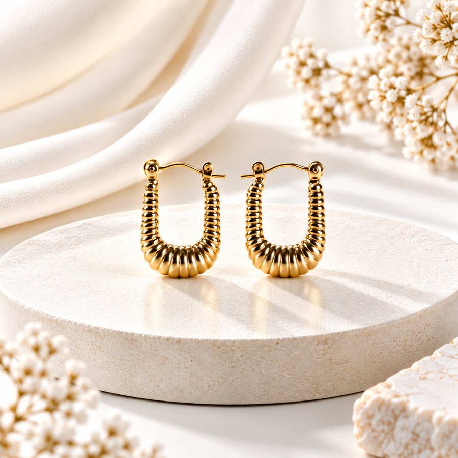 Linear Drop Earrings