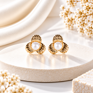 Pearl Bloom Earrings