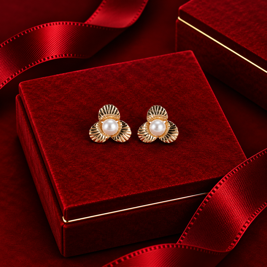 Pearl Bloom Earrings
