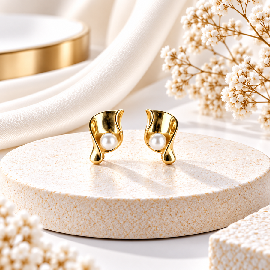 Pearl Drop Earrings