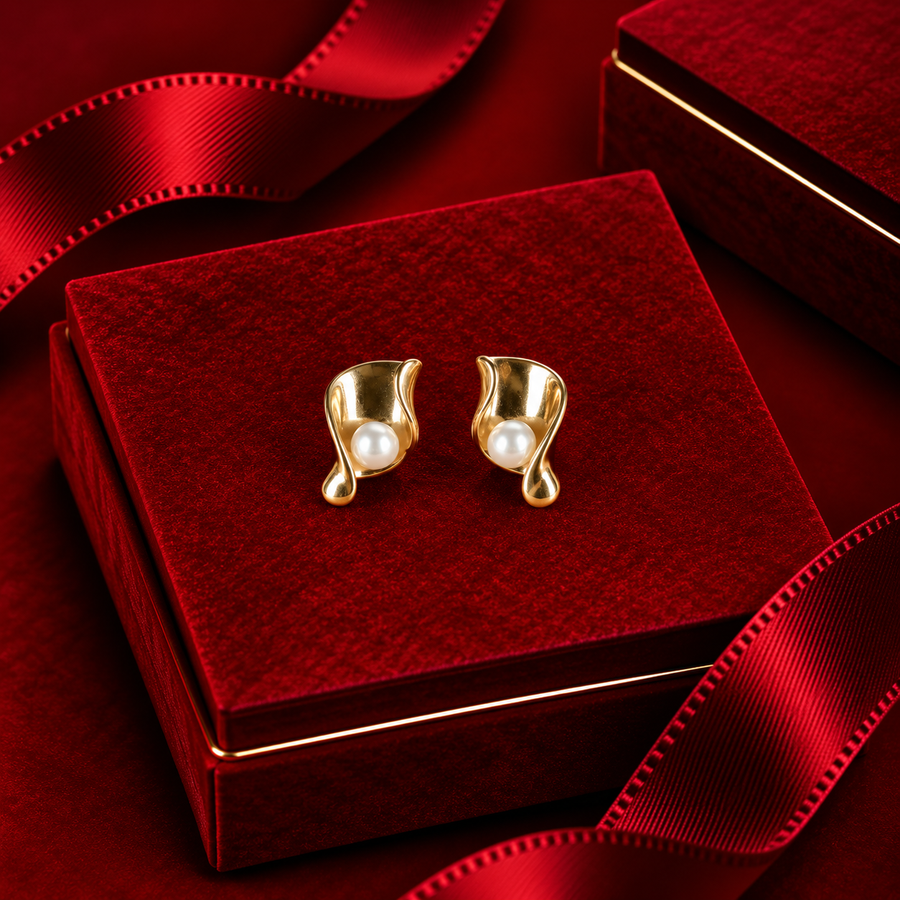 Pearl Drop Earrings