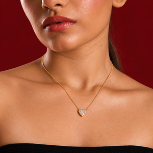 Pearl Heart Necklace