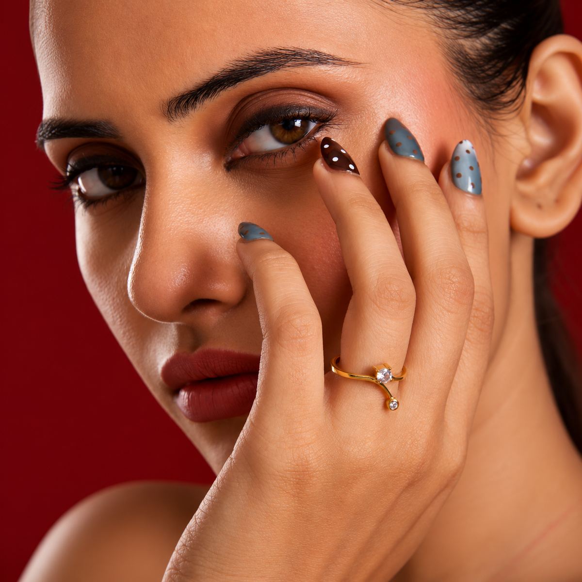 Delicate Glow Ring