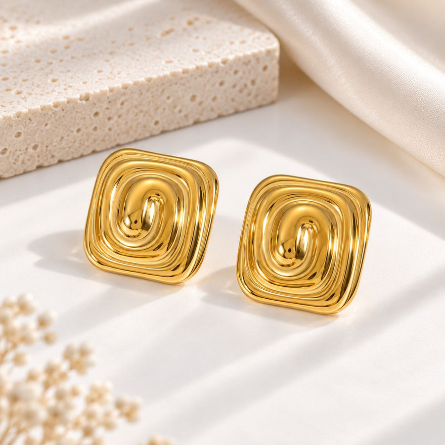 Square Twist Earrings