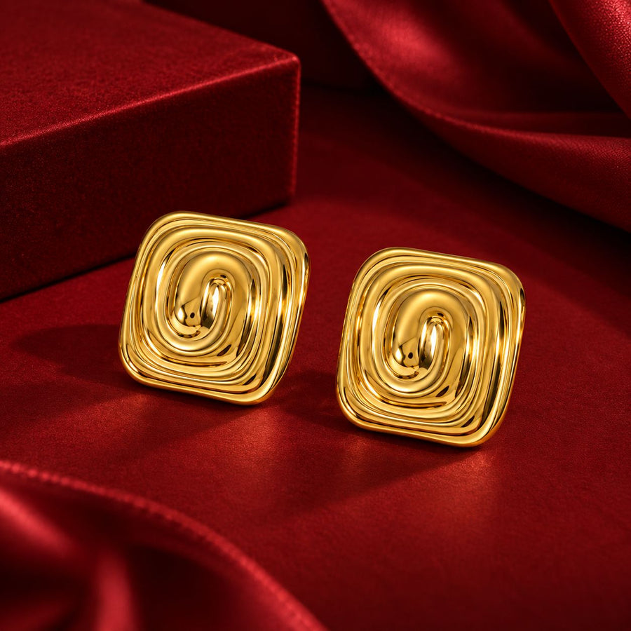 Square Twist Earrings