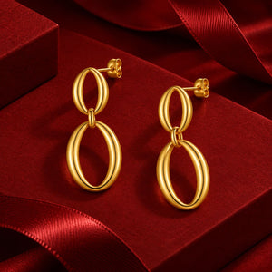 Double Oval Earrings