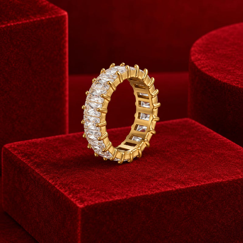 Crystal Stone Ring