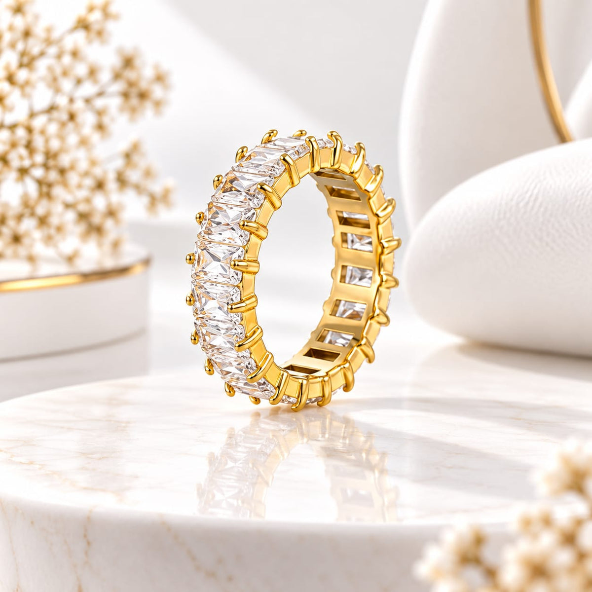 Crystal Stone Ring