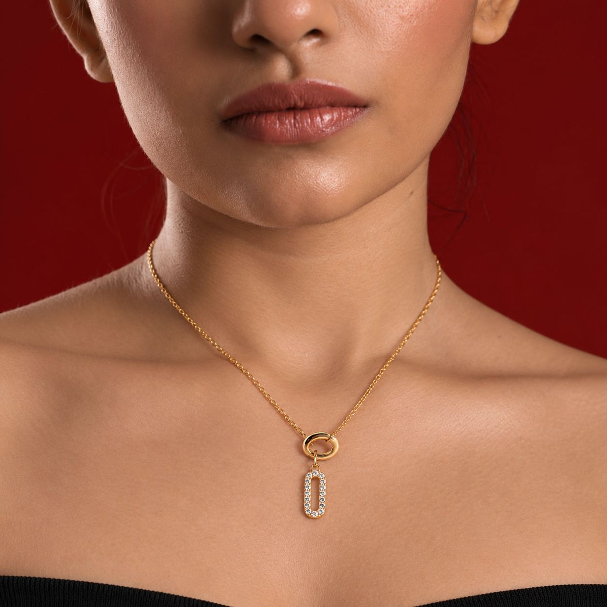 Bar Link Necklace