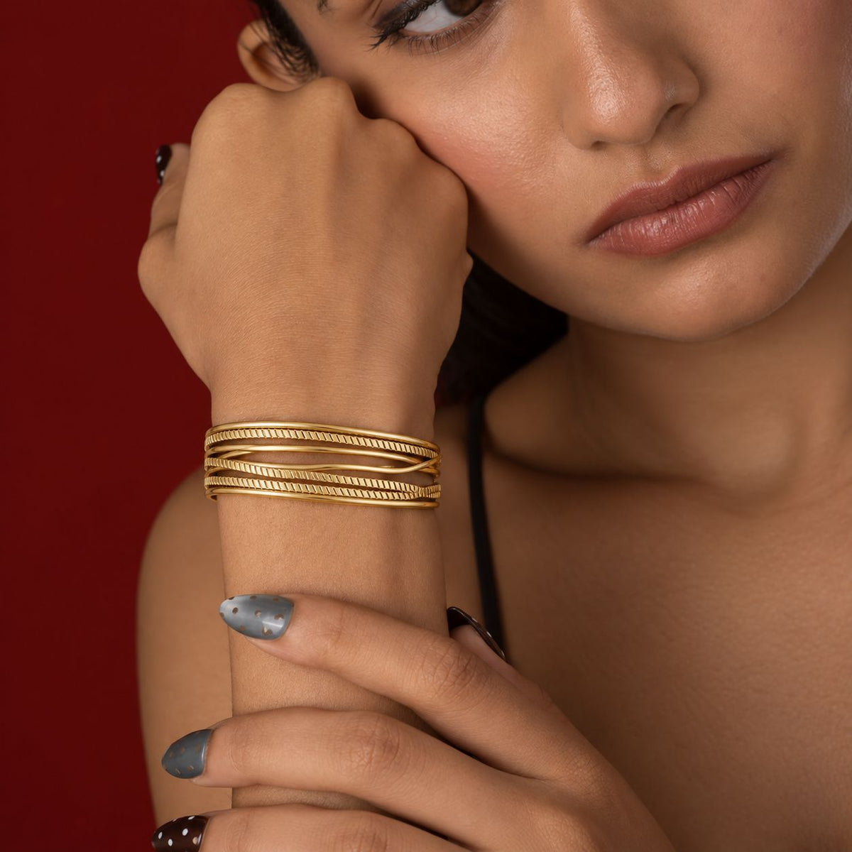 Layered Cuff Bracelet