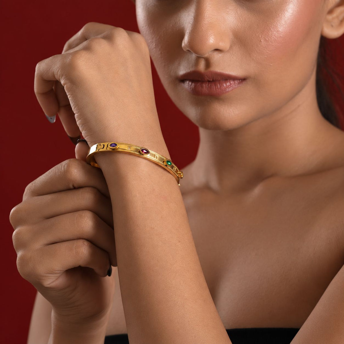 Crystal Cuff Bracelet