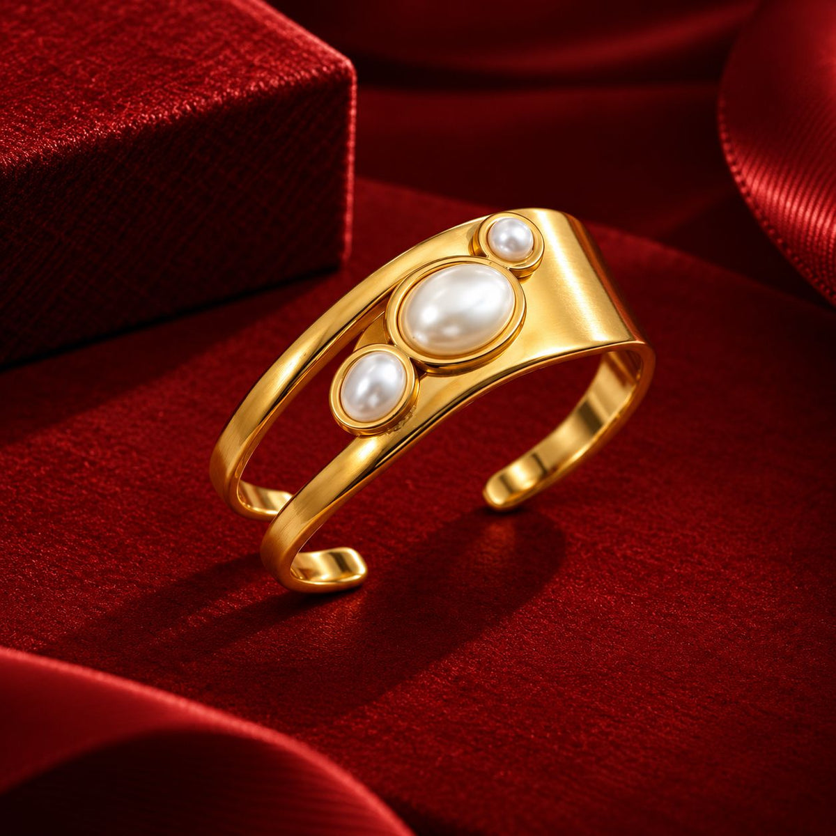 Pearl Cuff Bracelet