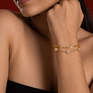 Layered Chain Bracelet