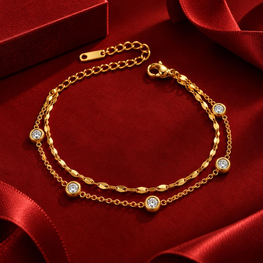 Layered Chain Bracelet