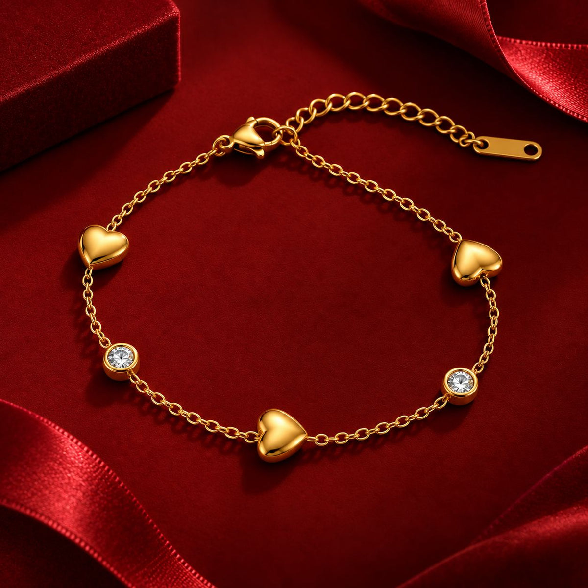 Heart Link Bracelet