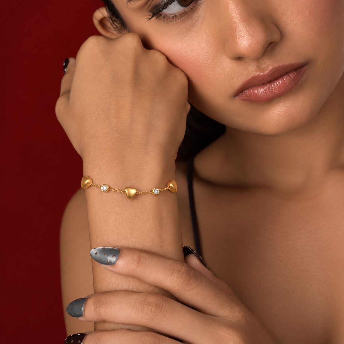 Heart Link Bracelet