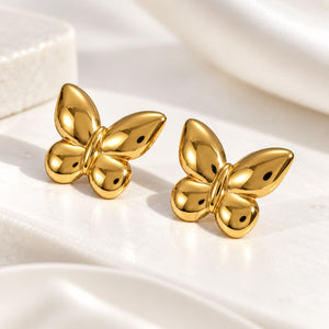 Butterfly Stud Earrings