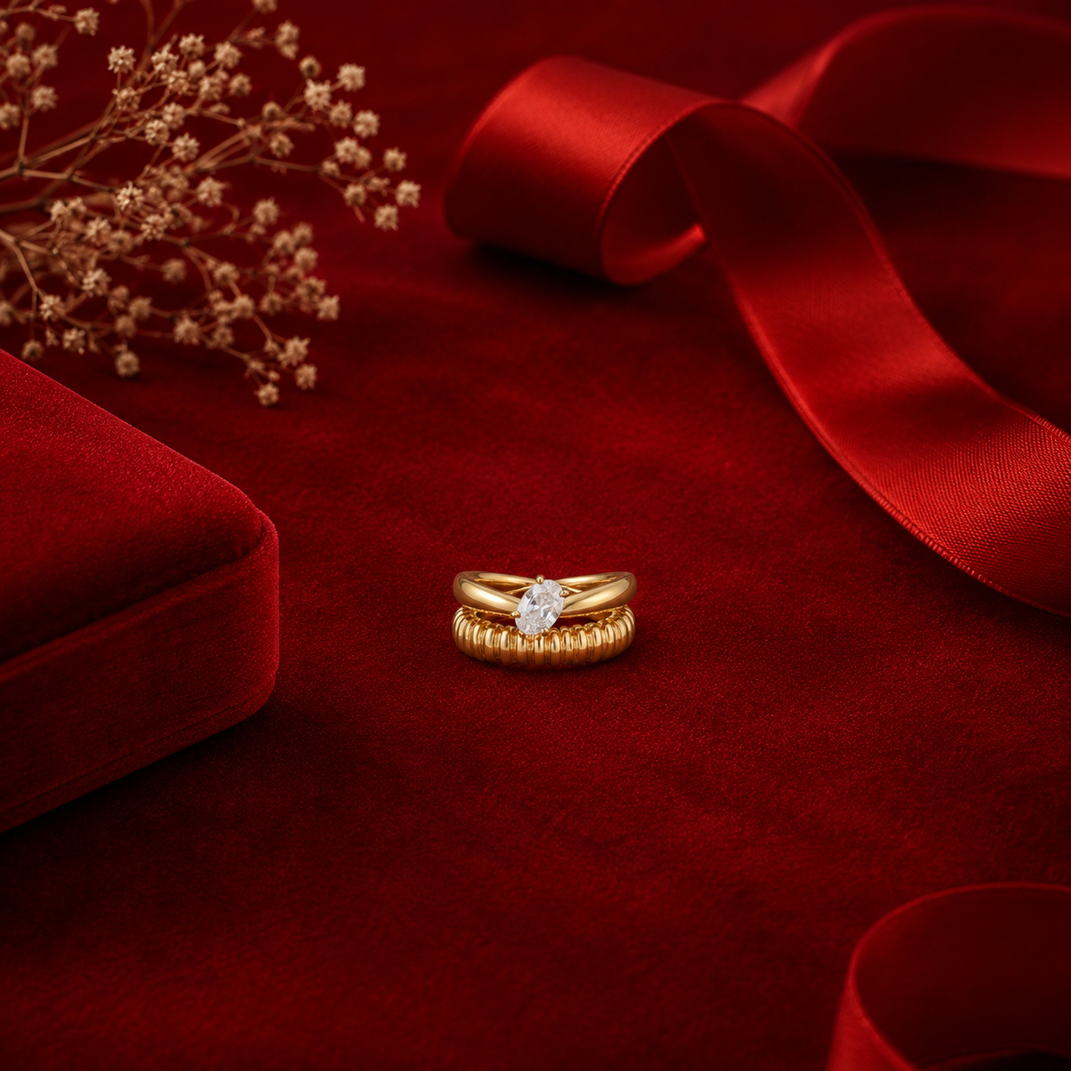 Crystal Wrap Ring