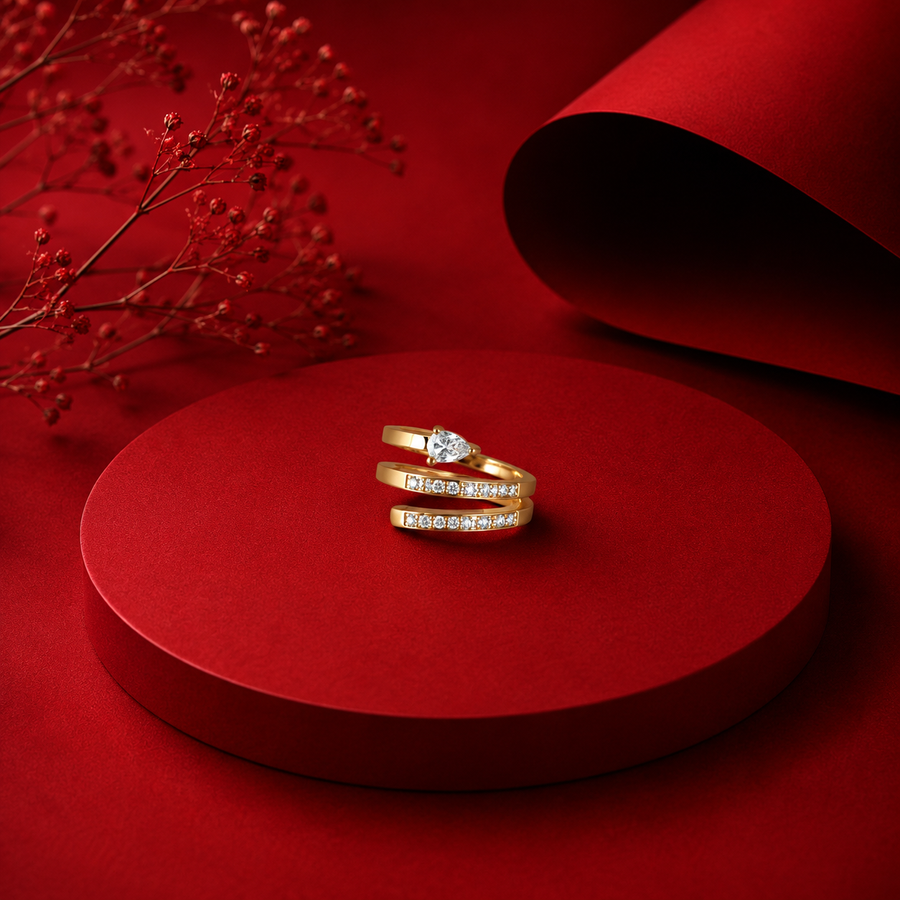 Triple Band Ring