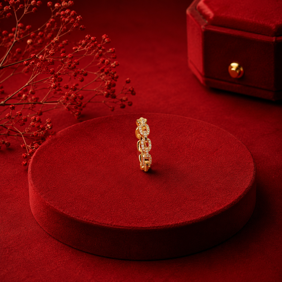 Crystal Band Ring