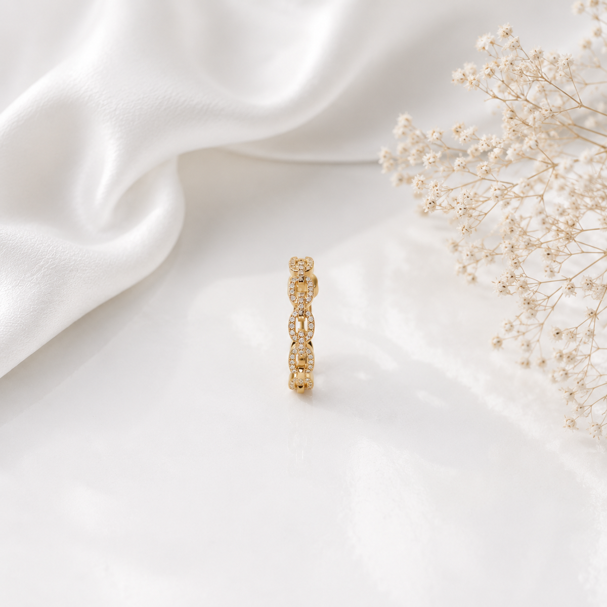 Crystal Band Ring