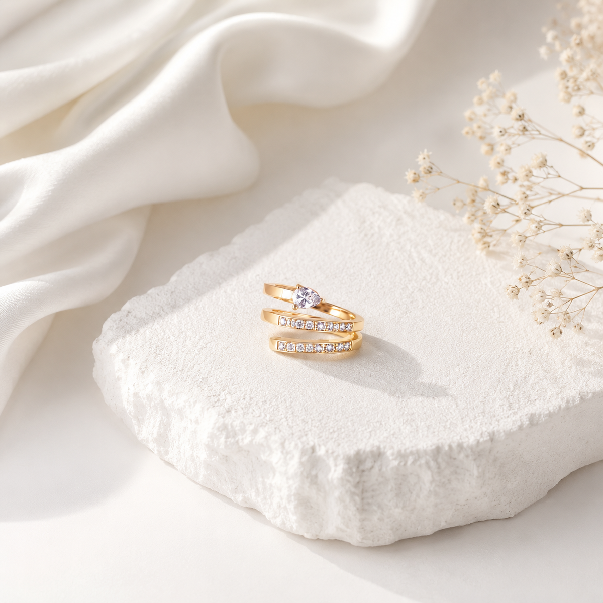 Triple Band Ring