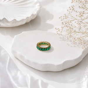 Emerald Oval Ring