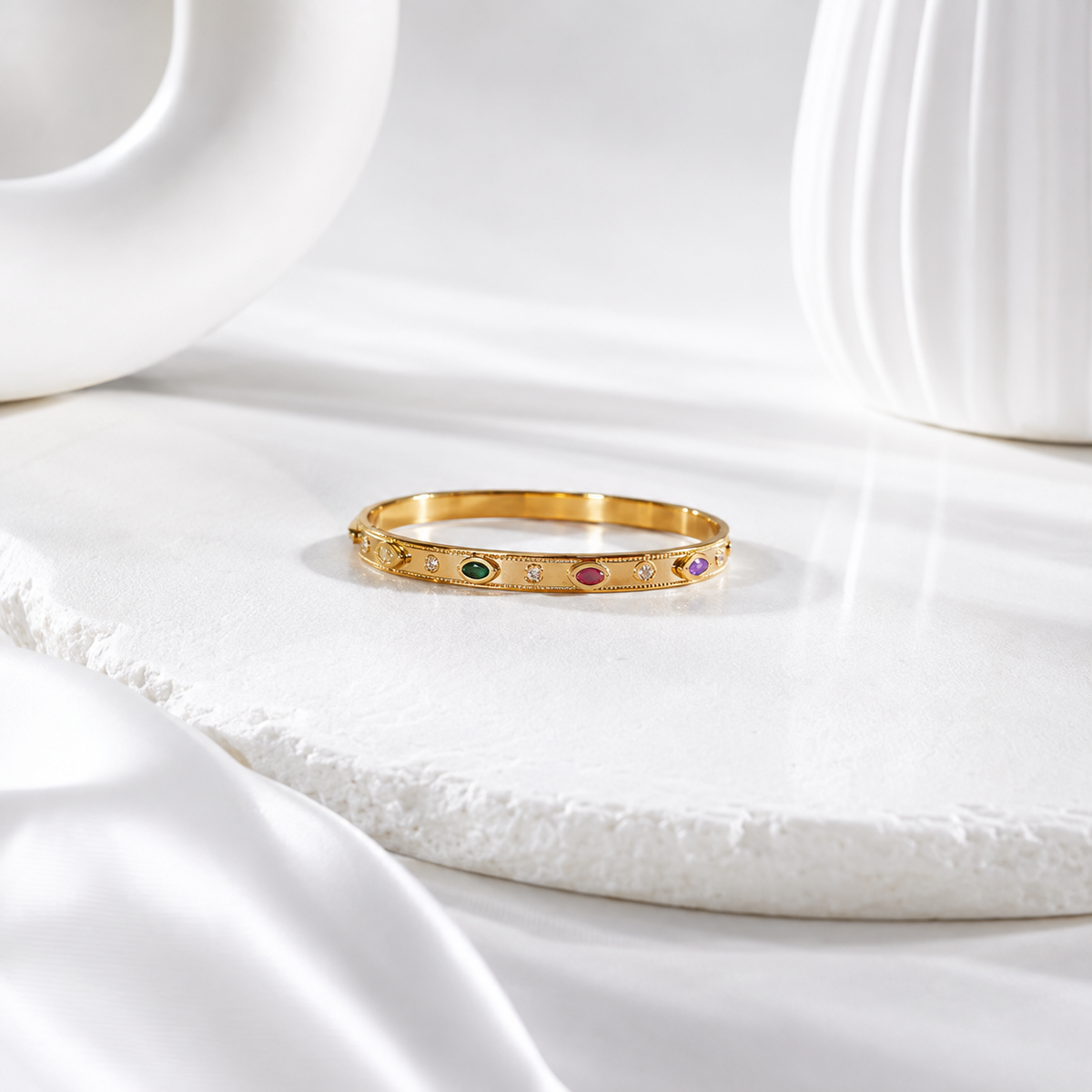 Crystal Cuff Bracelet