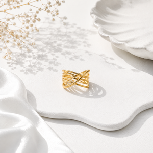 Triple Wave Ring
