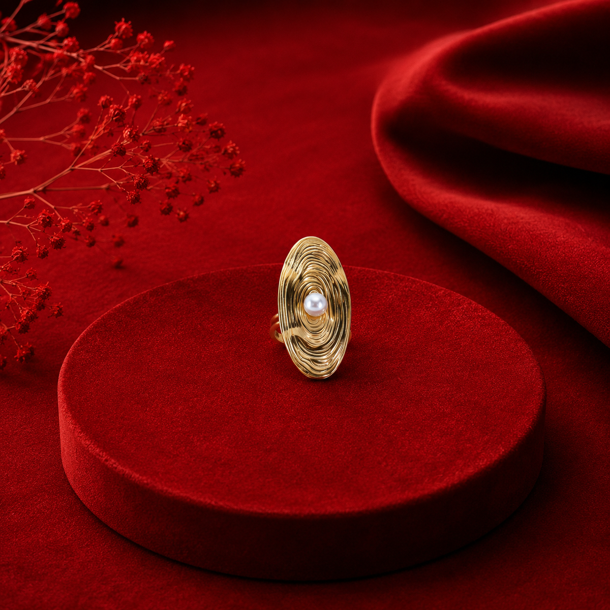 Pearl Bloom Ring