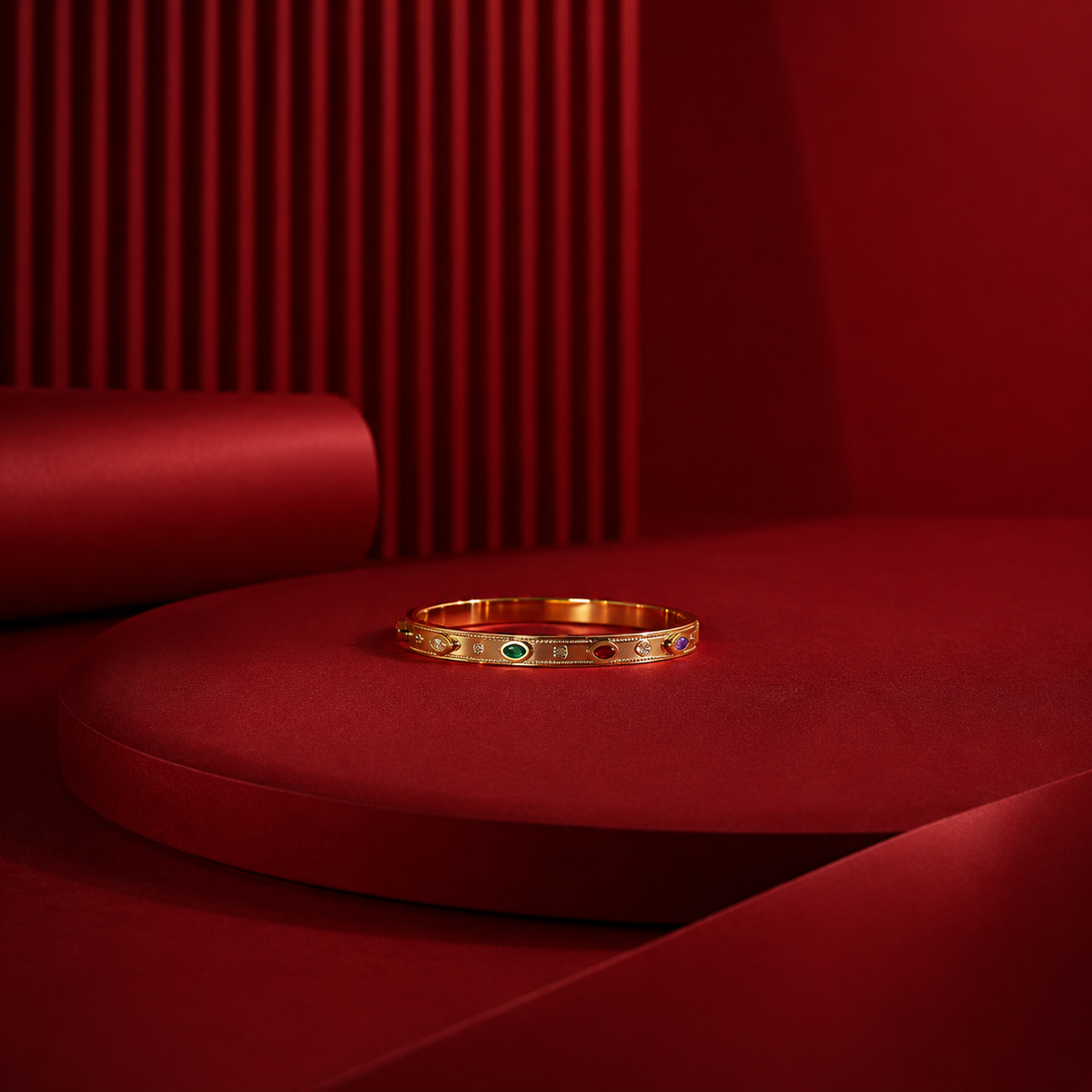 Crystal Cuff Bracelet