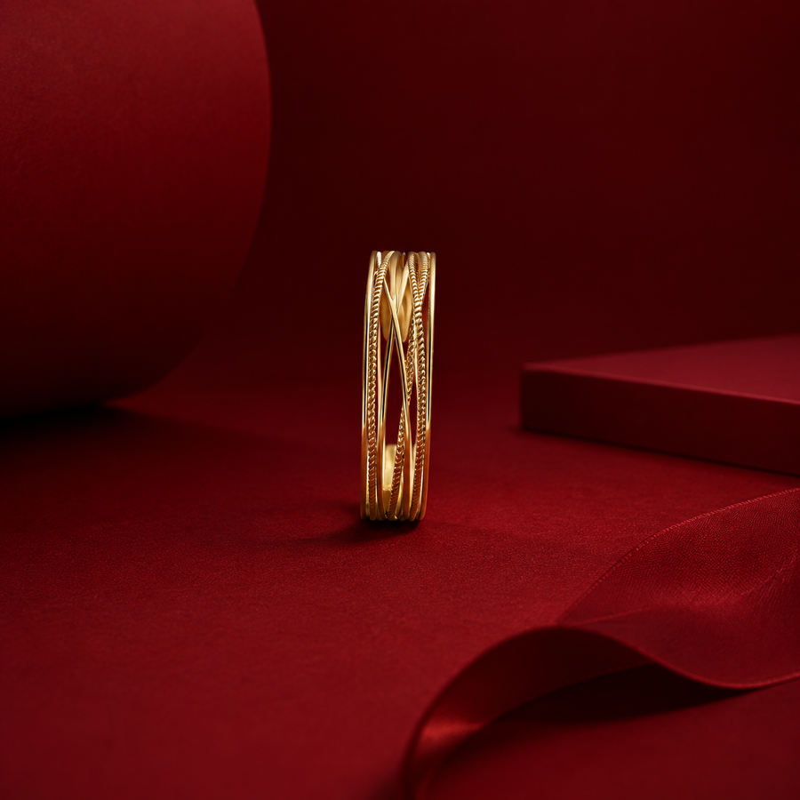 Layered Cuff Bracelet
